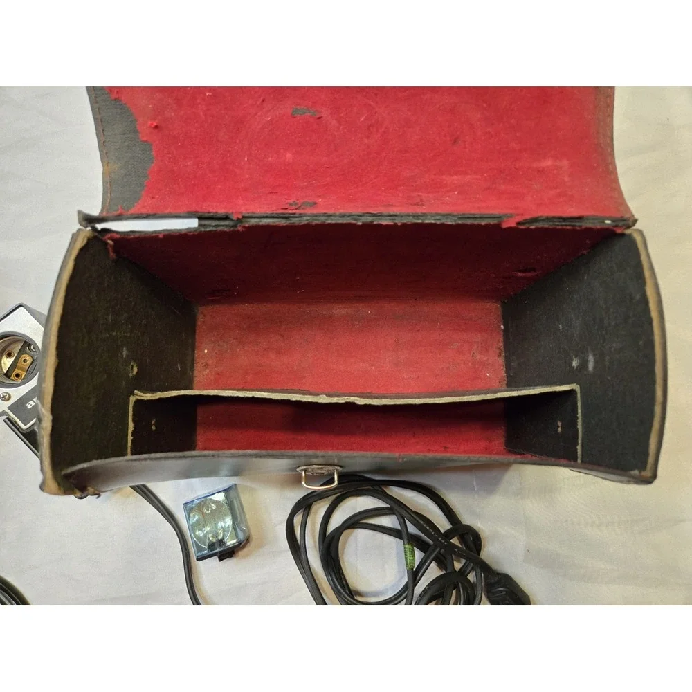 Vtg‎ Argus Model 800 Movie Camera And Parts As Shown With Case